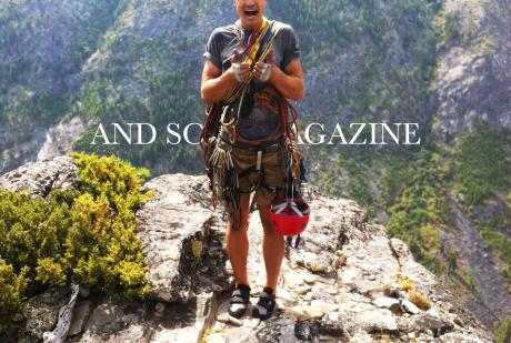 Finishing off a long day of granite in Blodgett Canyon, Montana