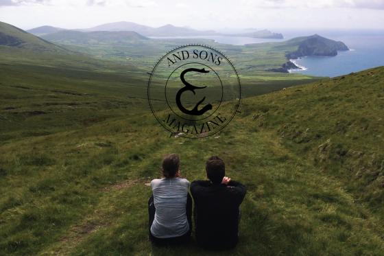 Overlooking the Dingle Peninsula and the North Atlantic
